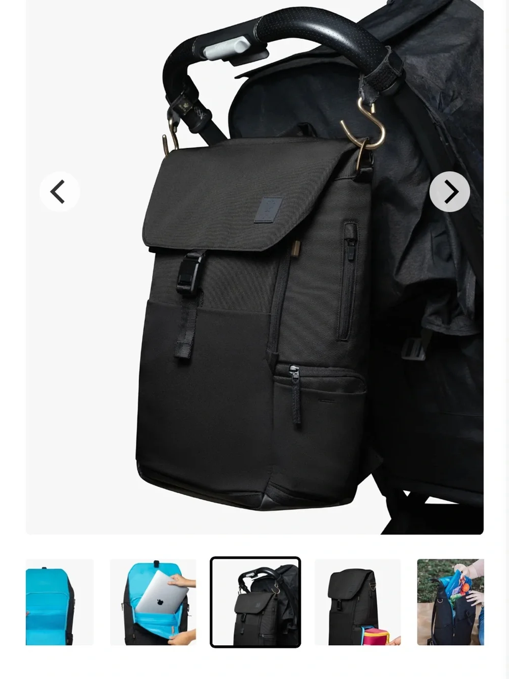 🩵 Huhu Everyday Diaper Backpack Great Men’s Diaper Bag